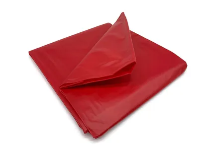 Sexlaken wasserdicht aus Lack in Rot 180x220 cm 99 Prozent Vinyl waschbar bis 30°